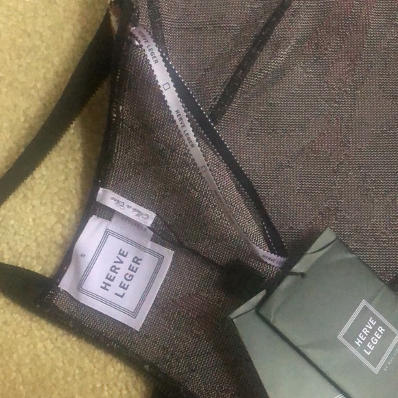 Price drop! Herve Leger Jourdan Dress - Picture 3 of 6